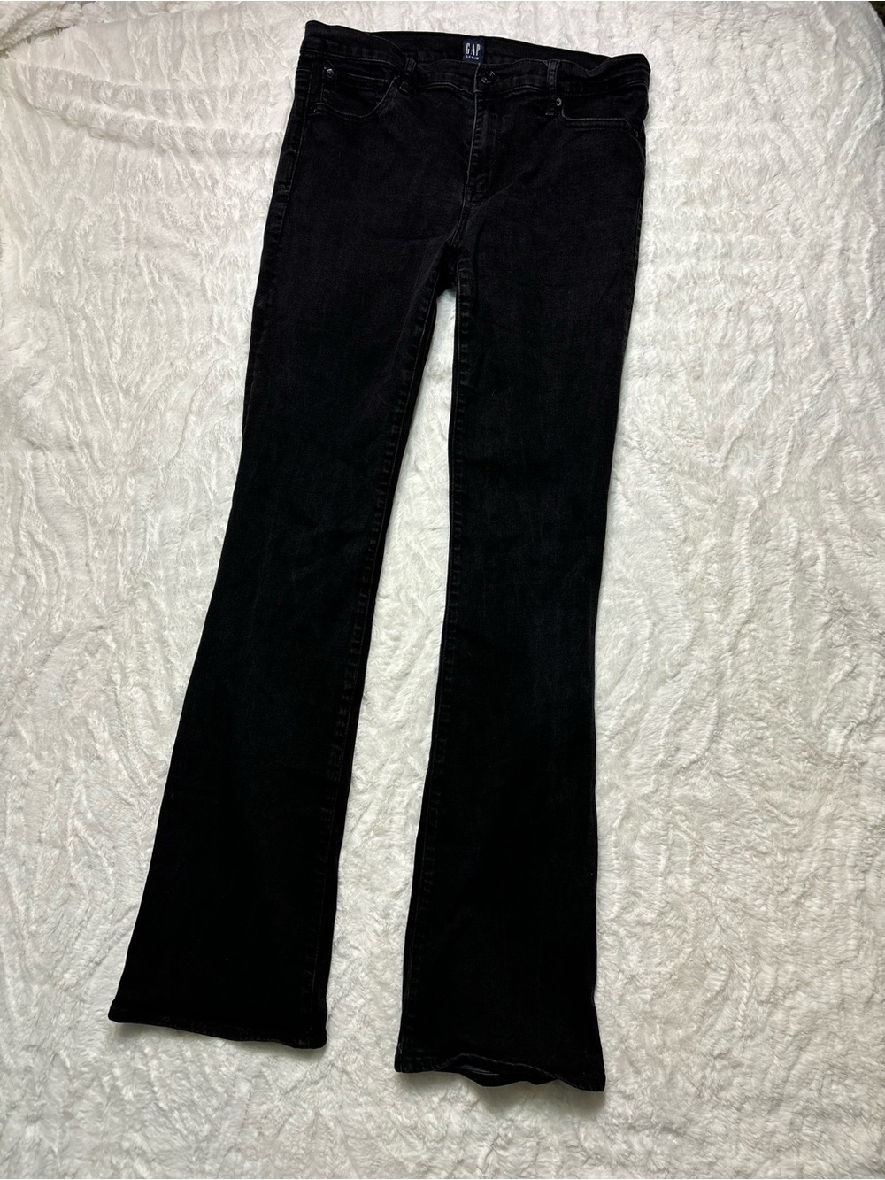Women’s Gap Black Perfect Bootcut Jeans Size 32L Long Tall